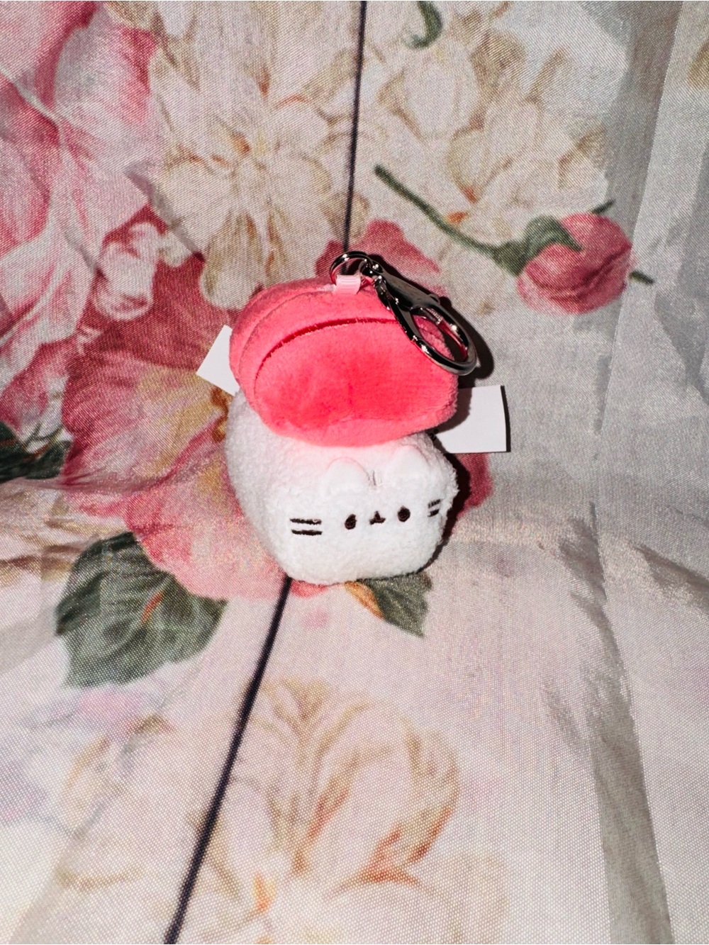 Pusheen Series 25 Bento Keychain Pink Nigiri Plush Gund